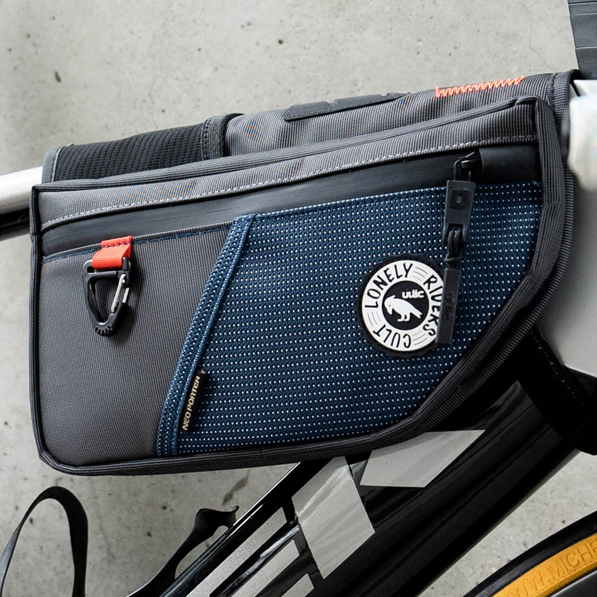 Sacoche cadre Ulac Gelande Verve 2 L - Bleu