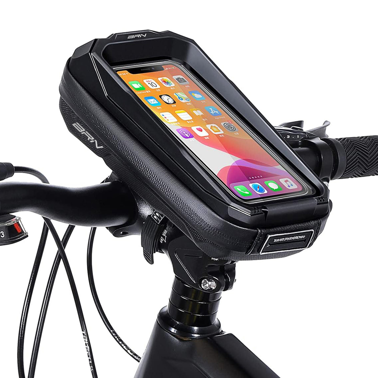 Borsello BRN Hard-Shell Tank Visor S - Nero BRN