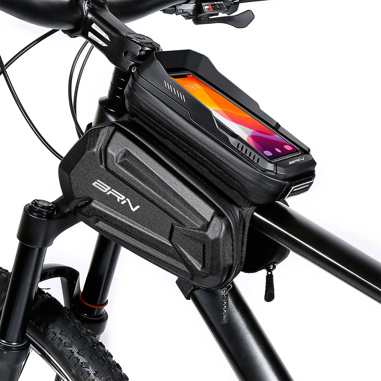 Borsello BRN Hard-Shell Tank Visor XL - Nero BRN