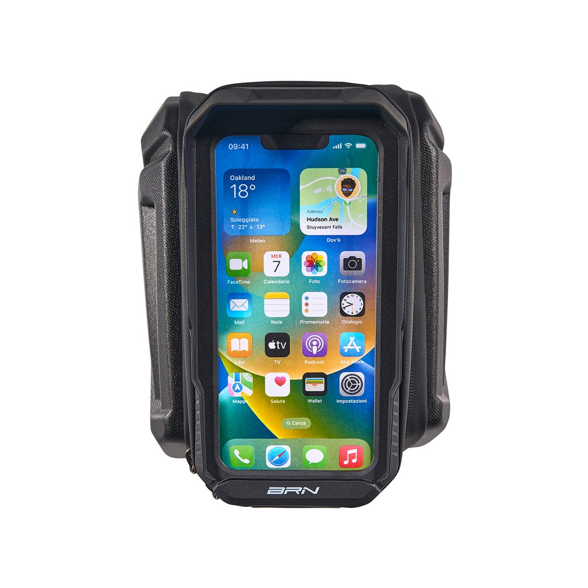 Borsello BRN Hard-Shell Tank Visor XL - Nero BRN