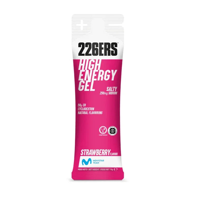 Caja High Energy Gel 226ERS Salty 6x76g - Fresa