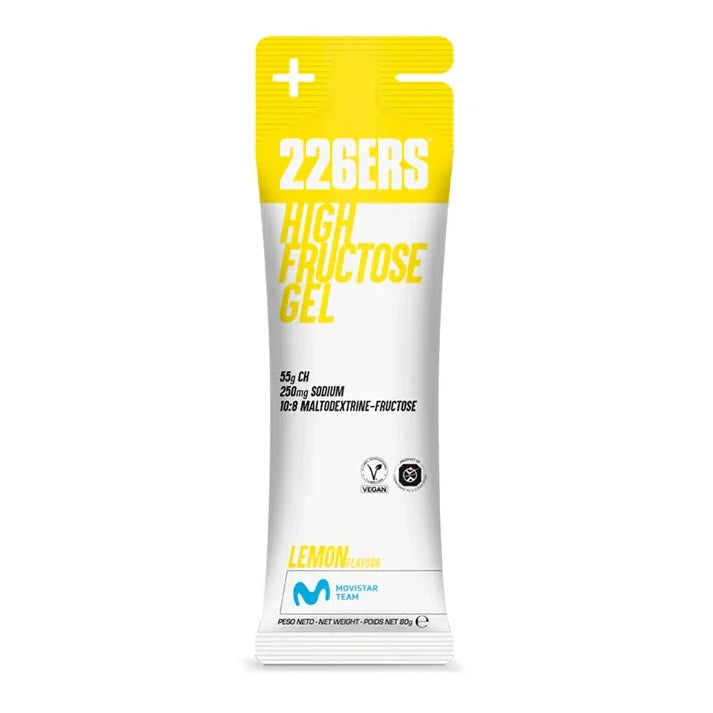 Box 226ERS High Fructose Gel 6x80g - Lemon