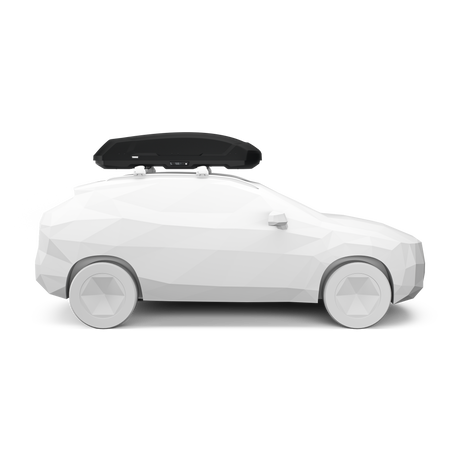 Box auto portatutto Thule Force 3 L - Nero Thule