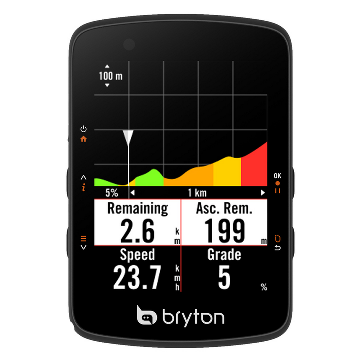 Bryton Rider 550E - Black | All4cycling