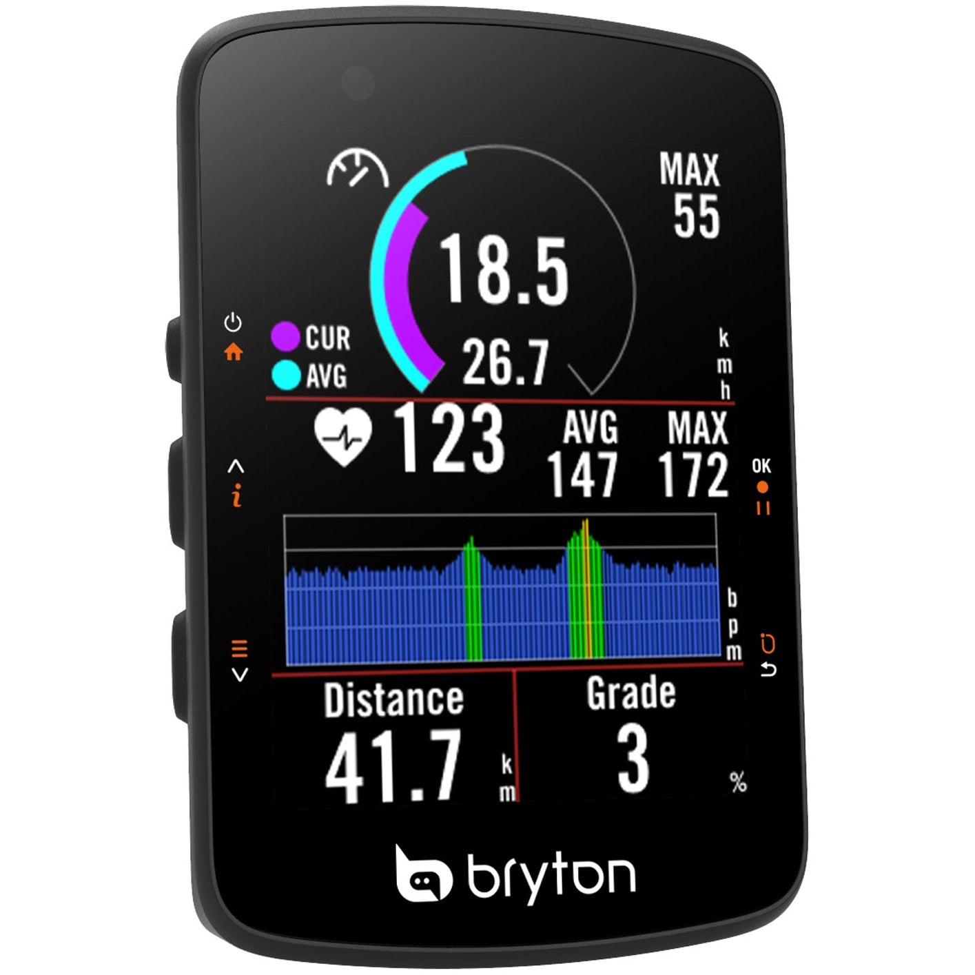Bryton Rider 550D - Nero Bryton
