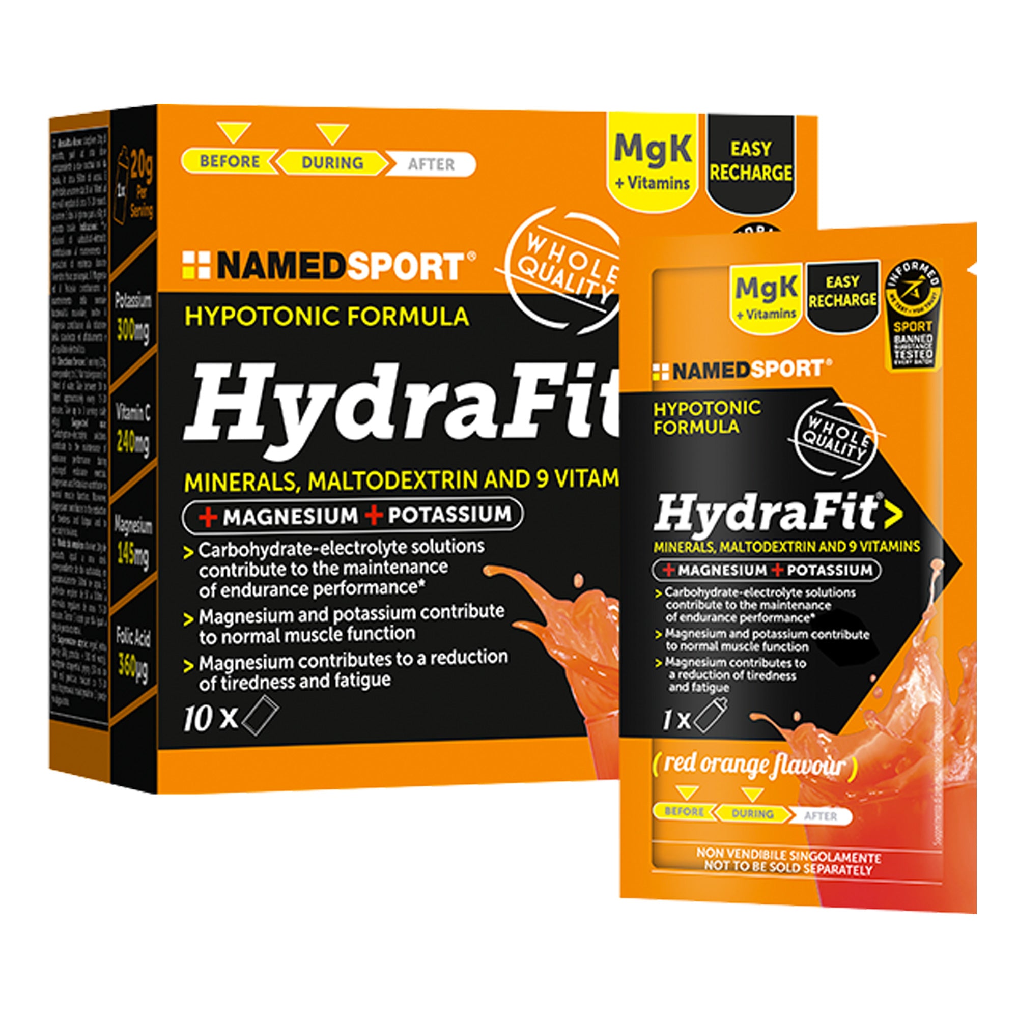 Bustine Named HYDRAFIT Arancia - 10 Named