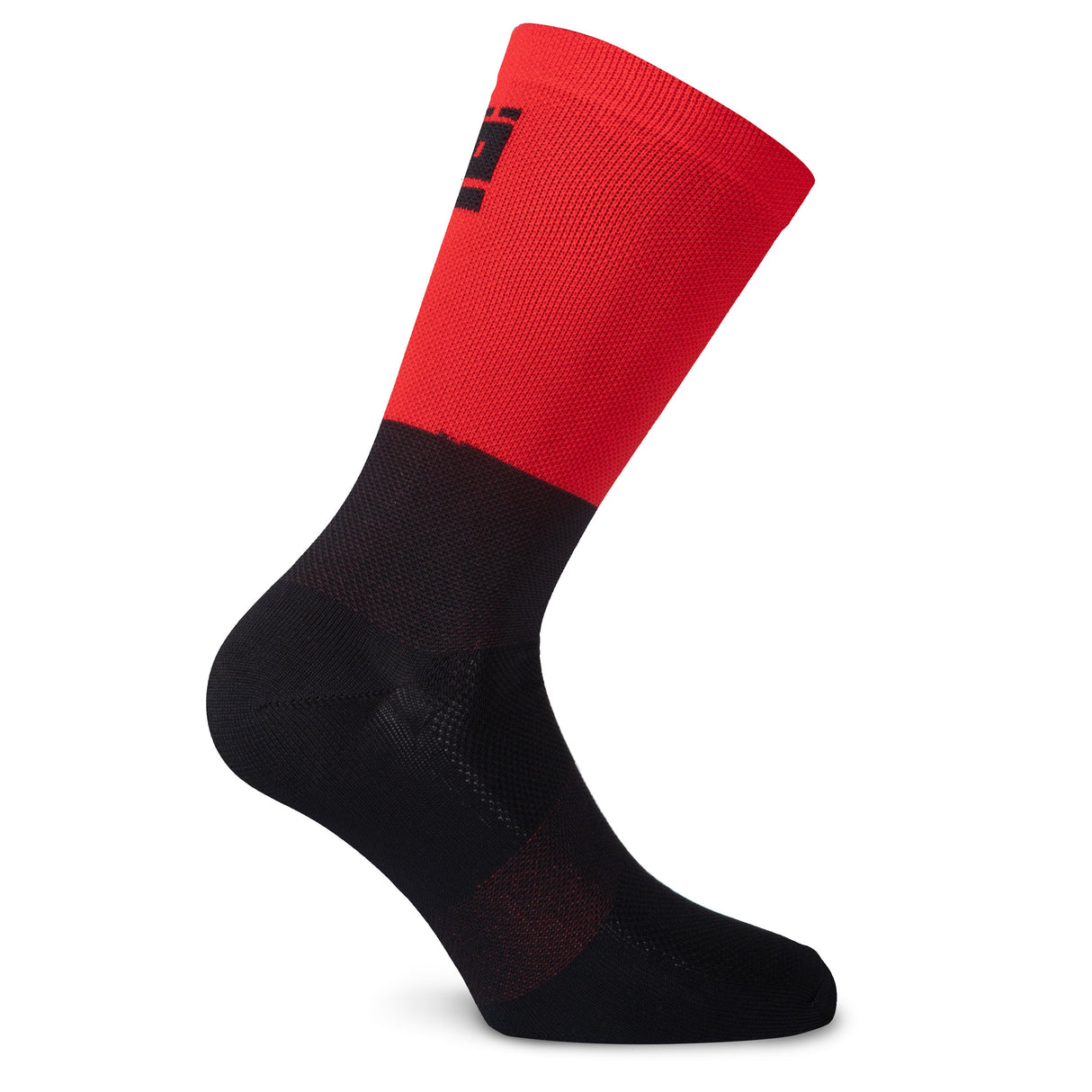 Calze Jëuf Train Logo - Rosso nero - D