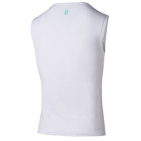 Canotta intima Jëuf Train senza maniche micromesh - Bianco - A
