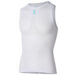 Jëuf Train sleeveless mesh undershirt - White