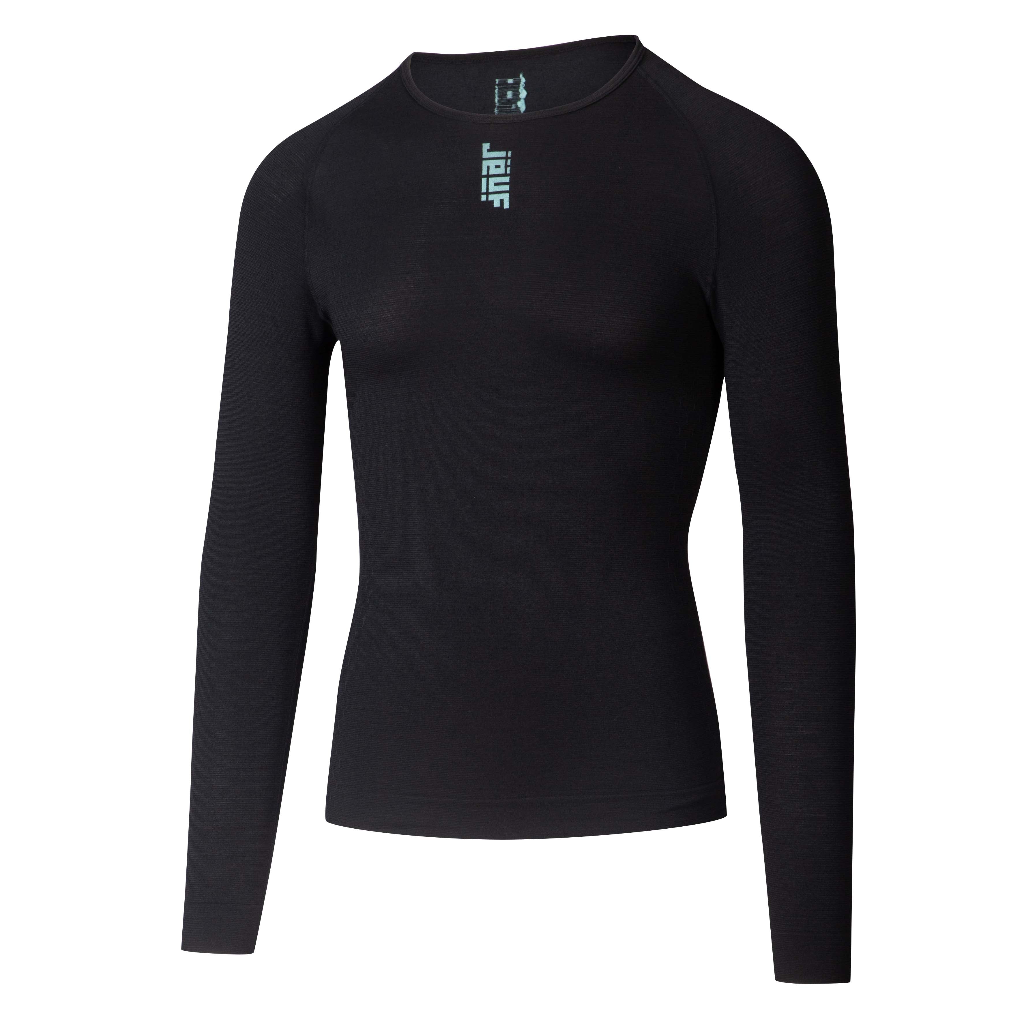 Maillot intima Jëuf Pro Thermal Merino manches longues - Noir 