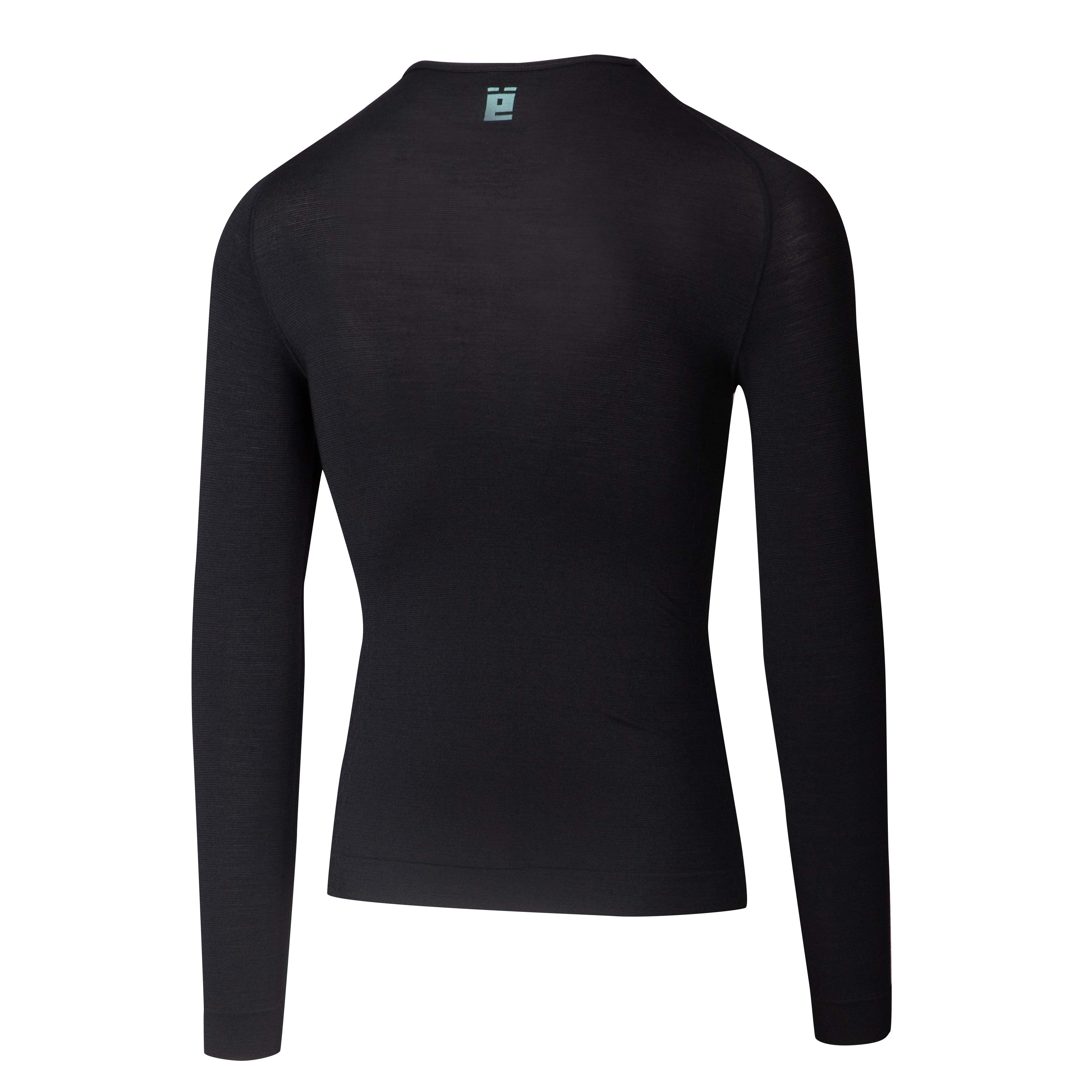Maillot intima Jëuf Pro Thermal Merino manches longues - Noir 