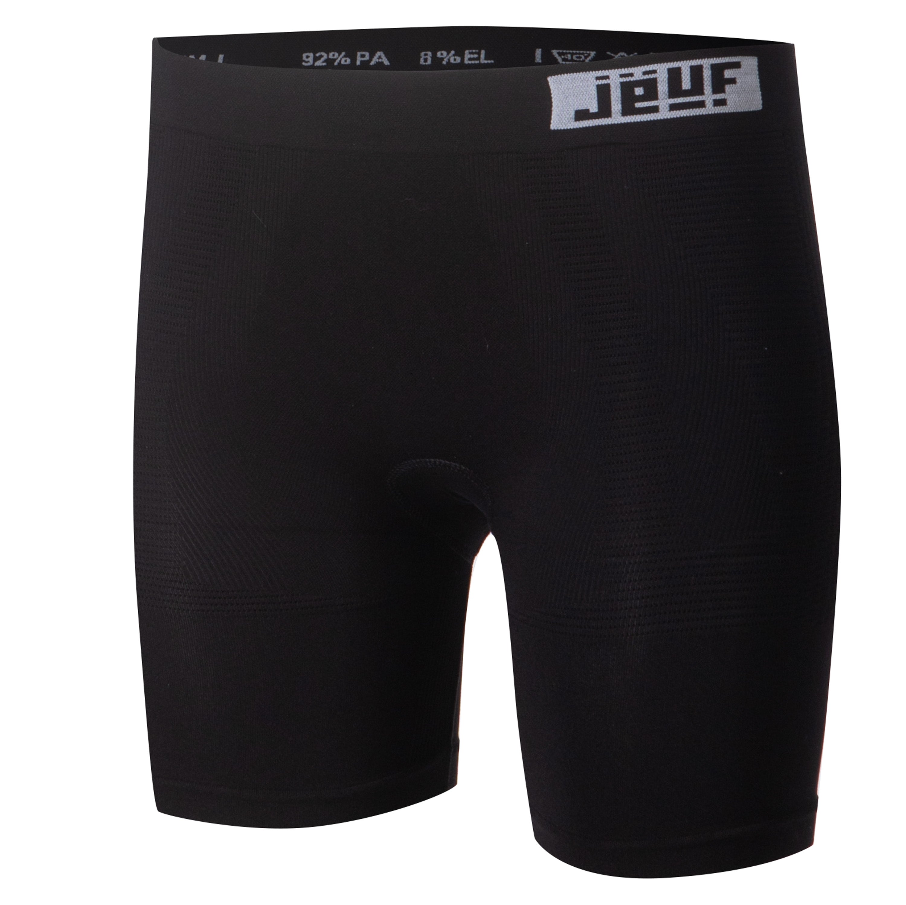 Jëuf Essential women's underwear boxer shorts with pad - Black