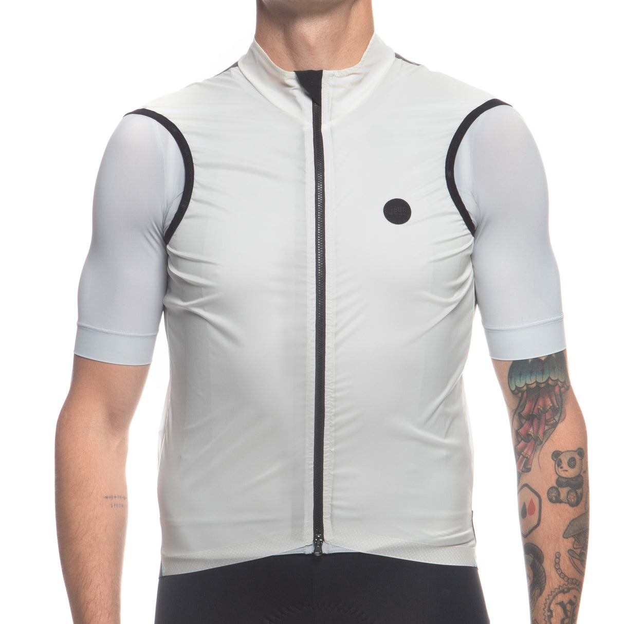 Jëuf Pro Winddichtes Pertex Weste - Weiß