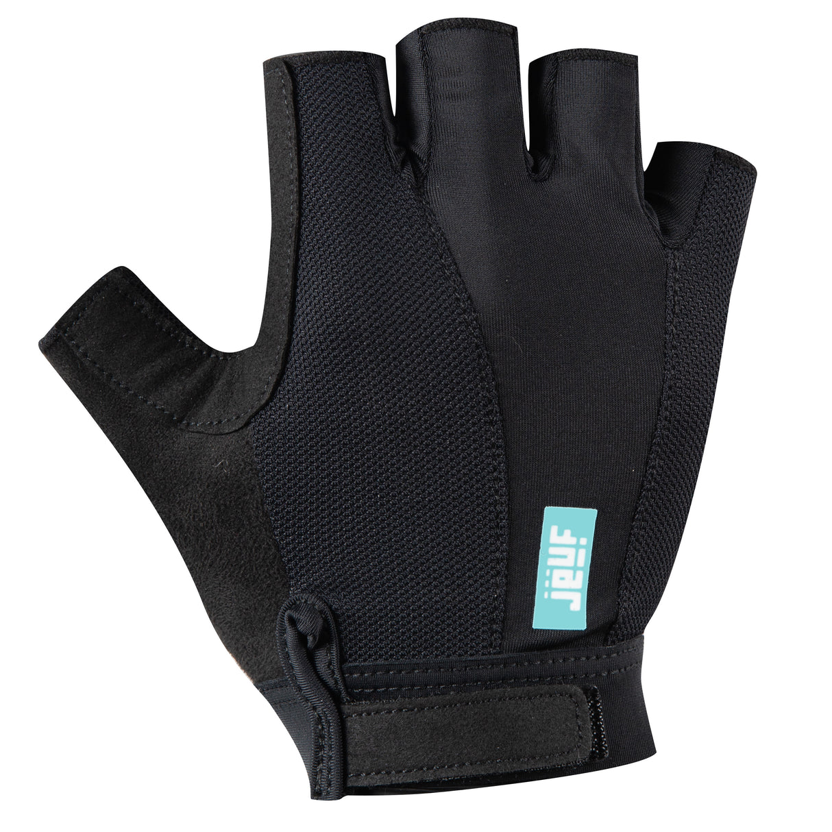 Guanti Jëuf Essential Solid corti - Nero - L