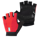 Jëuf Essential Solid Short Gloves - Black Red