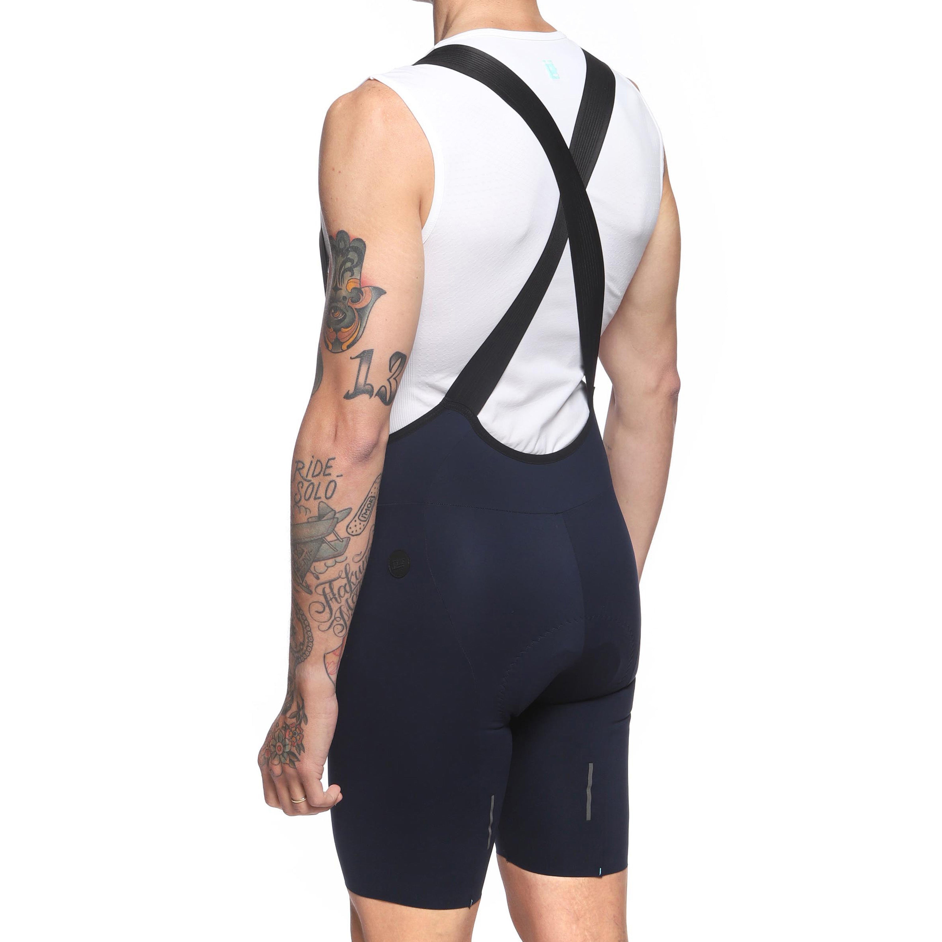 Cuissard à bretelles Jëuf Pro race - Bleu