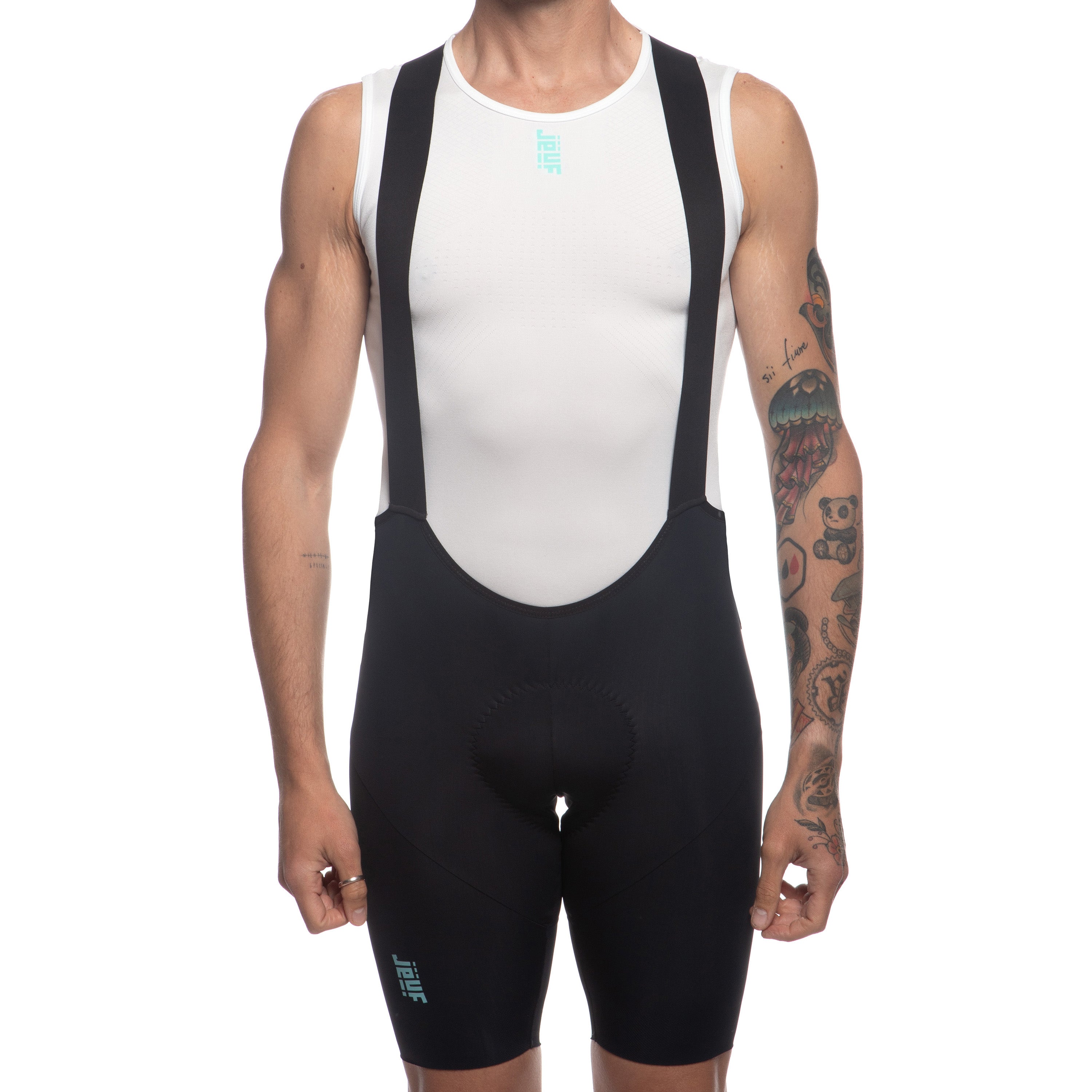 Cuissard à bretelles Jëuf Pro - Noir