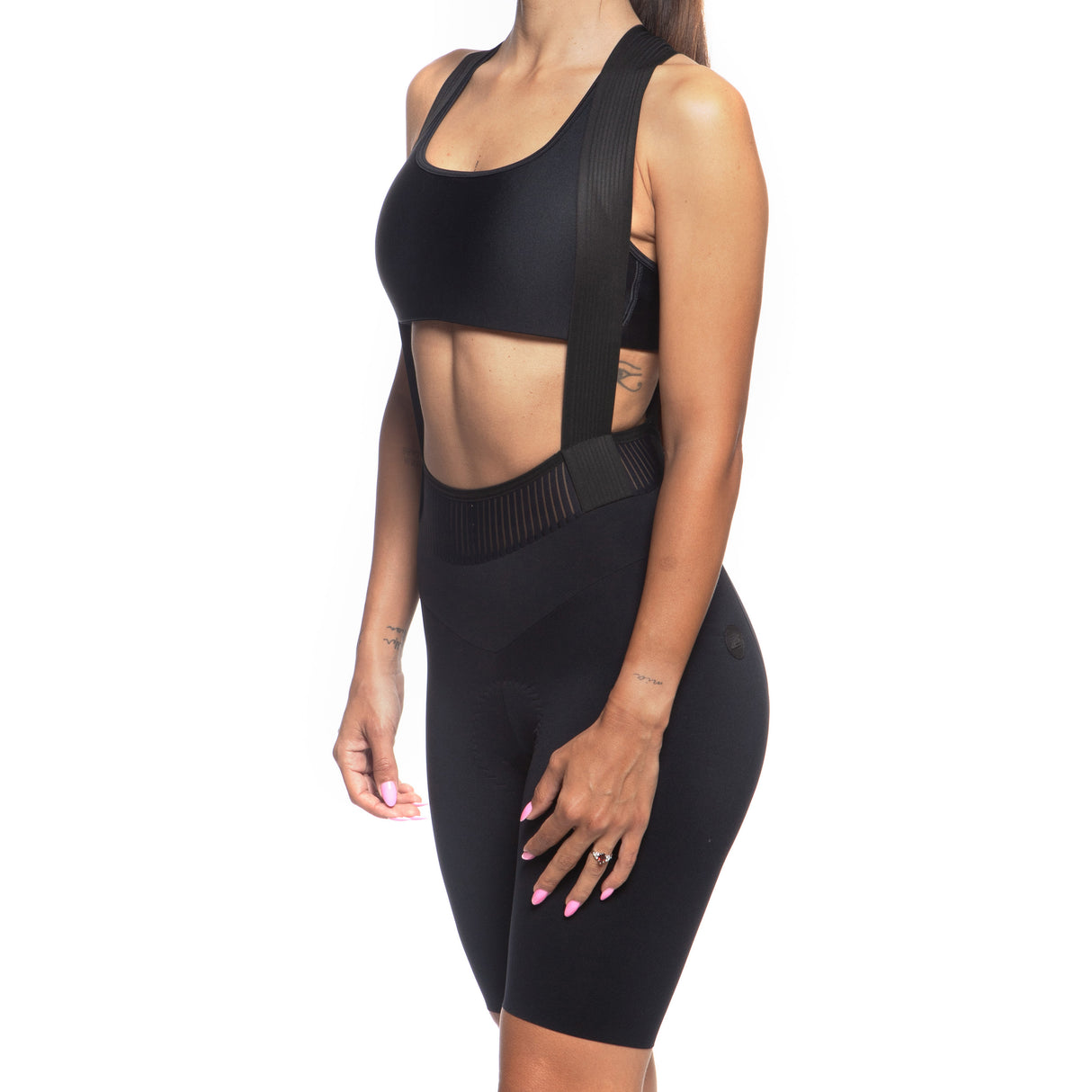 Jëuf Pro race women bib shorts - Black