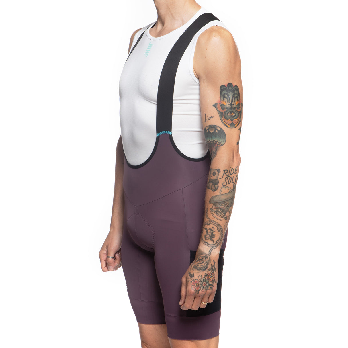 Cuissard à bretelles Jëuf Pro Gravel Cargo - Bordeaux