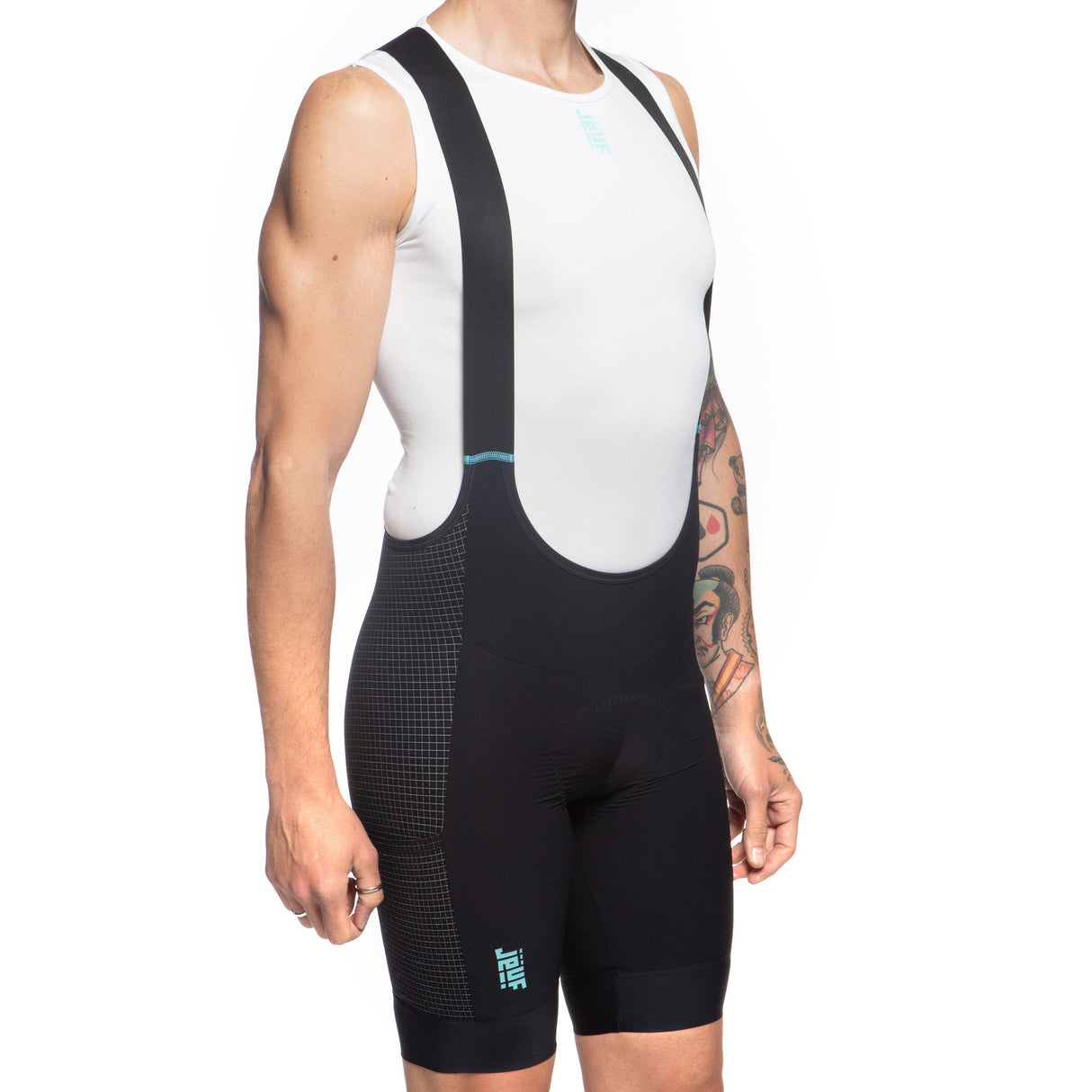 Jëuf Pro Race Gravel Cargo bib shorts - Black