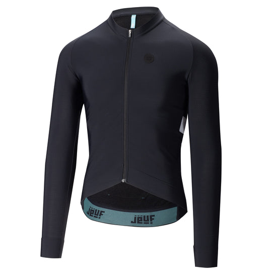 Jëuf Pro Race Thermal Long Sleeve Jersey - Black 