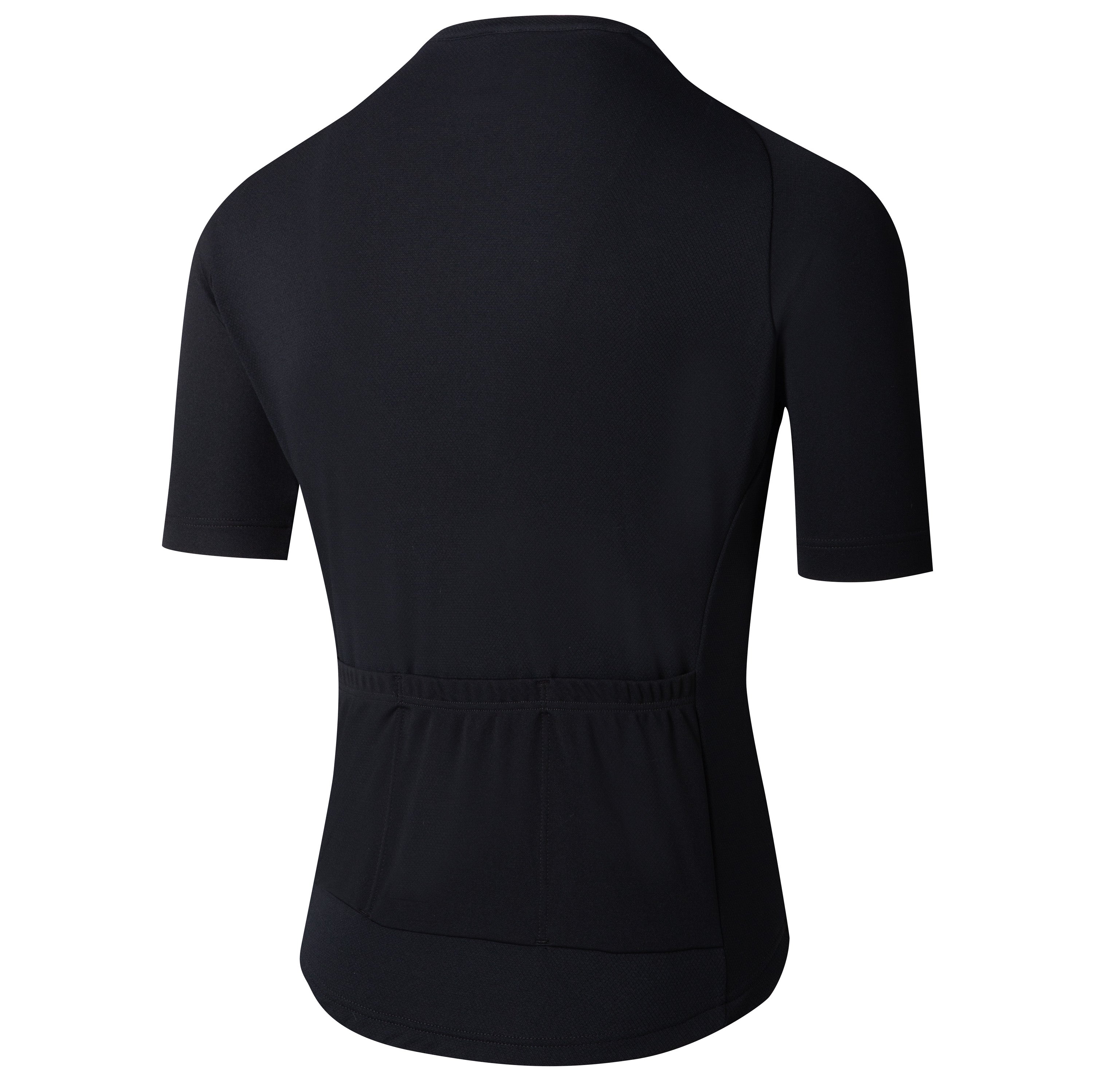 Jëuf Essential Solid men's short sleeve jersey - Black