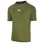 Jëuf Essential MTB Solid maillot à manches courtes pour homme - Vert militaire