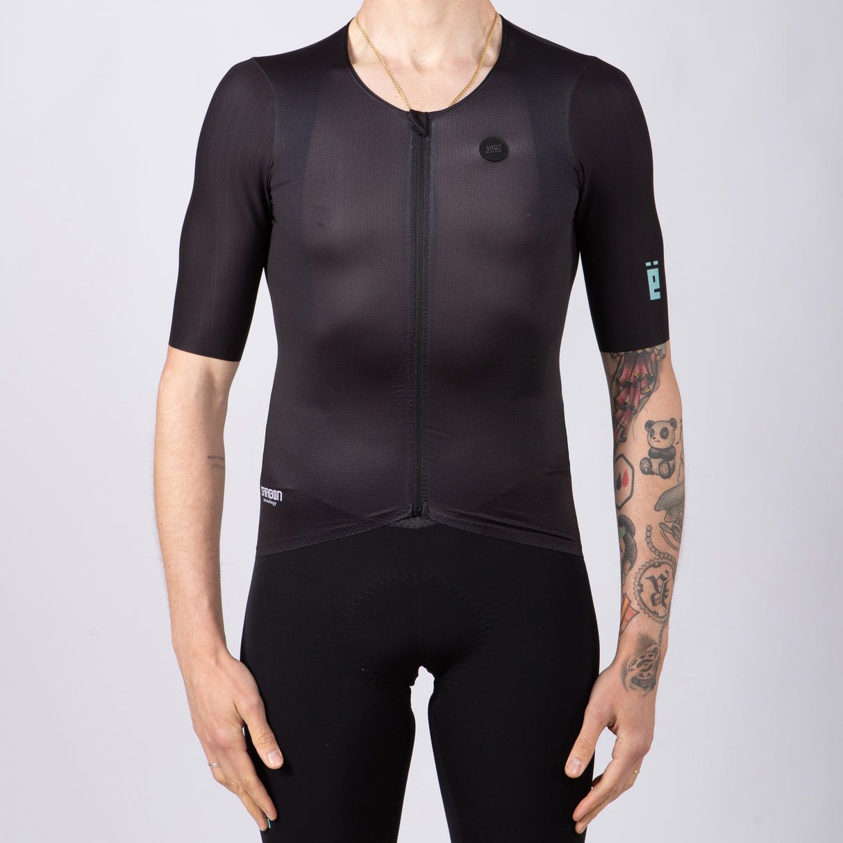 Maglia Jëuf Pro Race Carbon - Nero - O