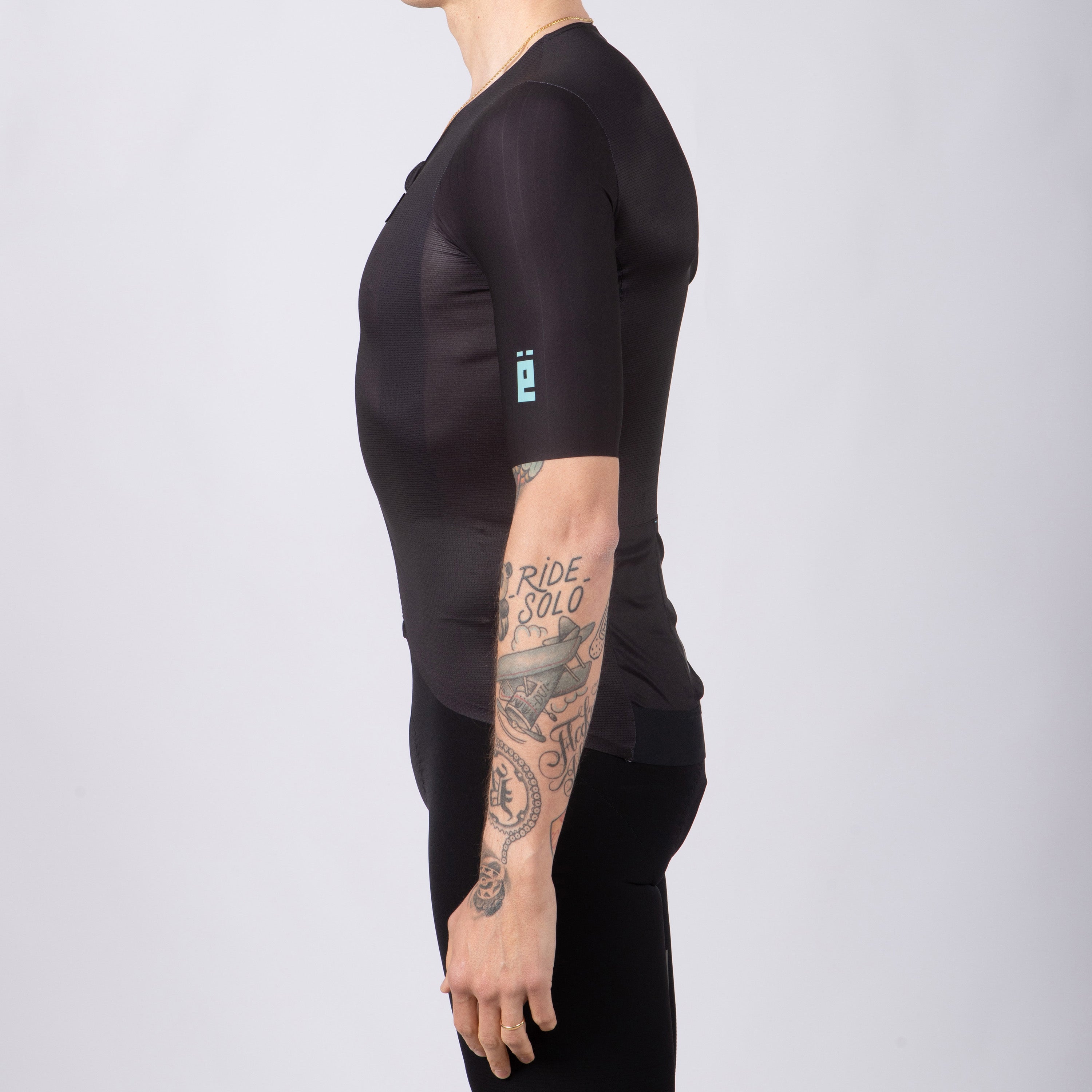 Maglia Jëuf Pro Race Carbon - Nero - Q