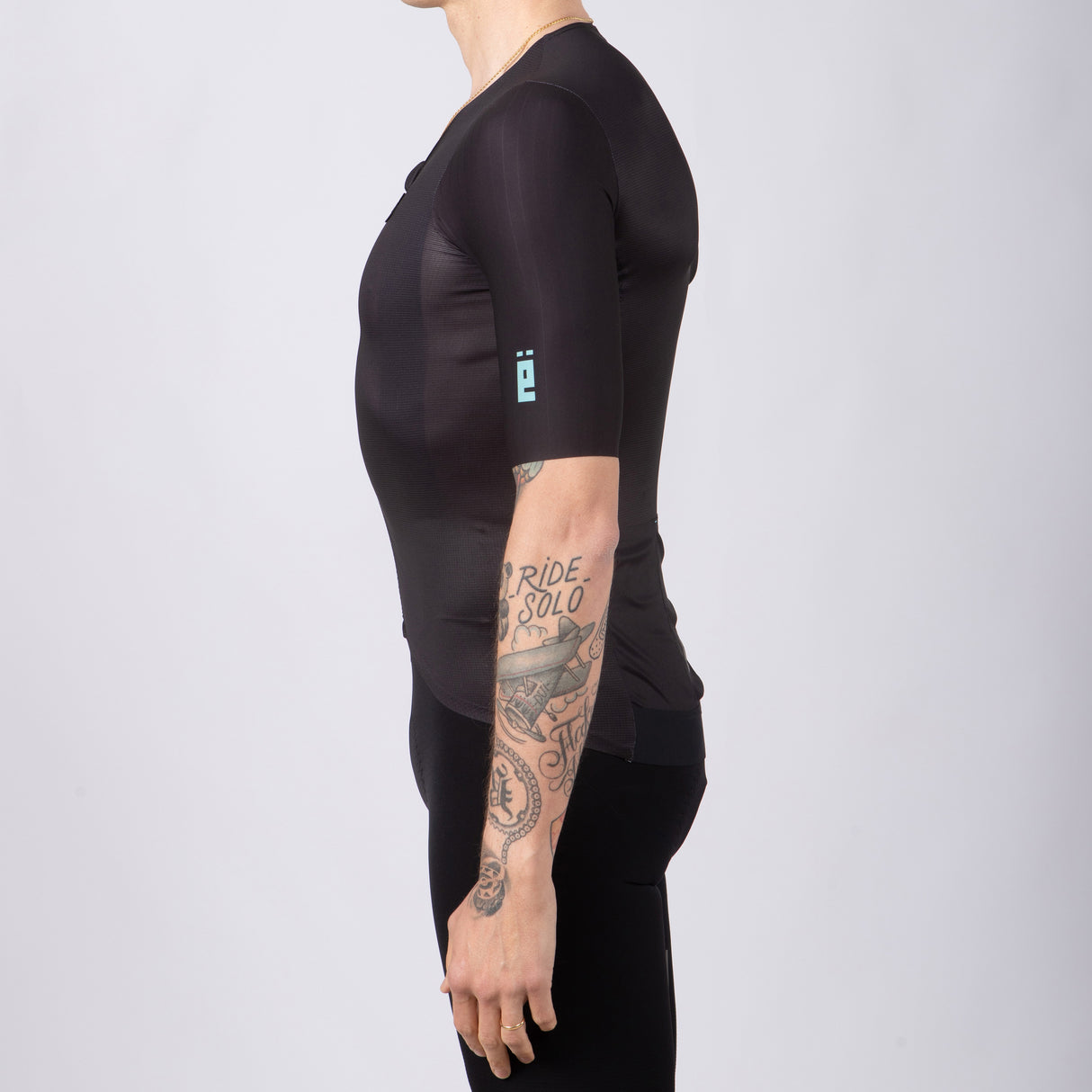 Maglia Jëuf Pro Race Carbon - Nero - Q