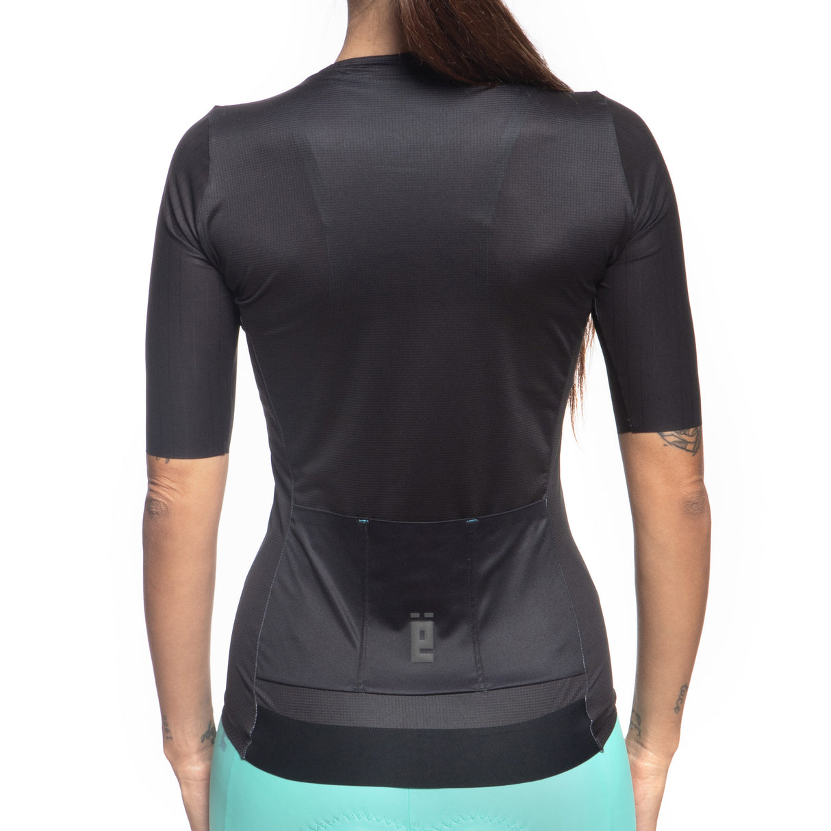 Jëuf Pro Race Carbon frau trikot - Schwarz