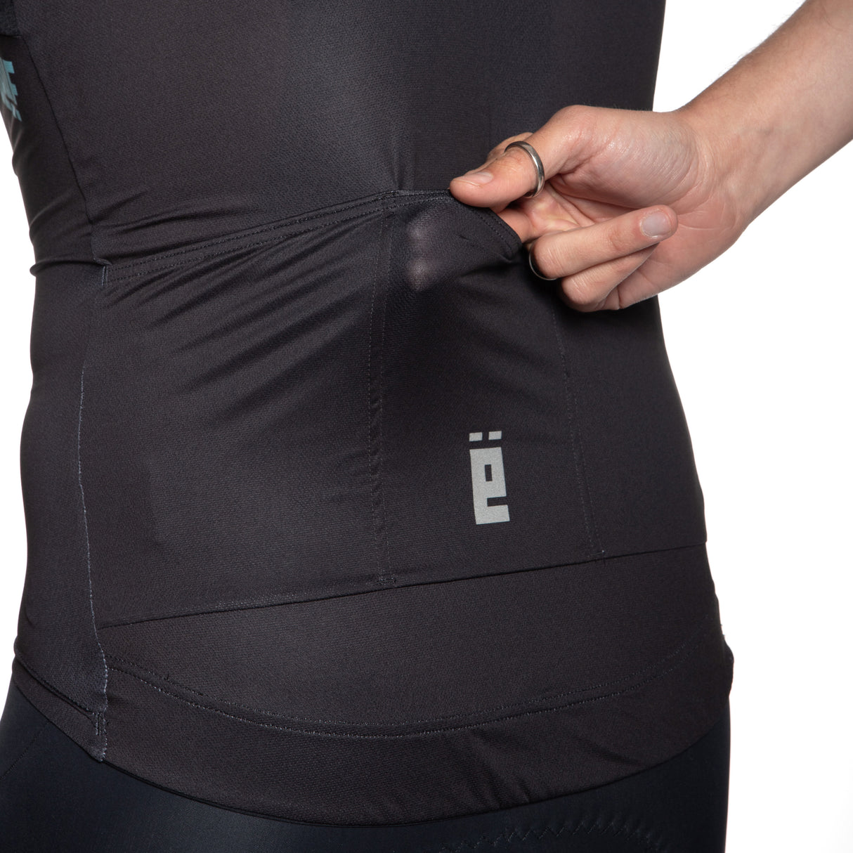 Maillot Jëuf Train - Negro