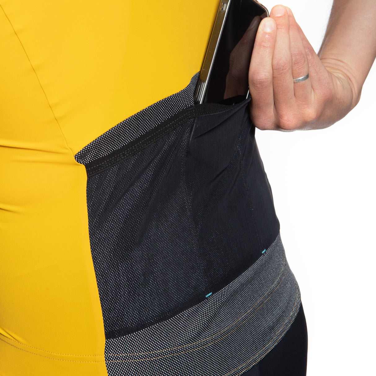 Maillot Jëuf Pro Gravel - Jaunes