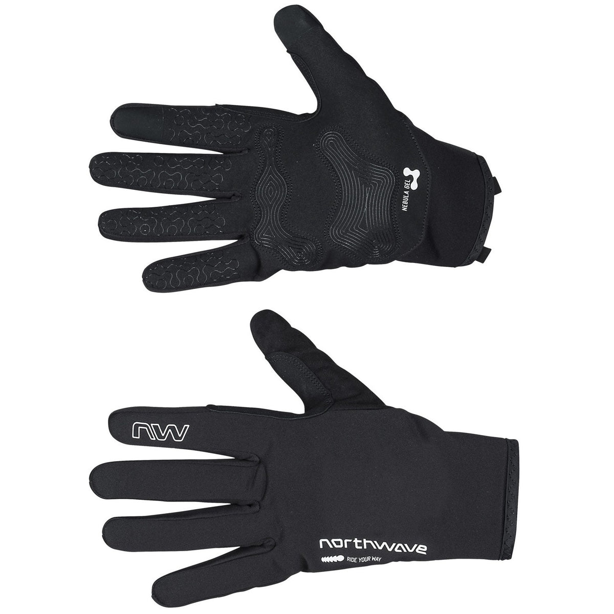 Guanti Northwave Fast Pro Gel Winter - Nero