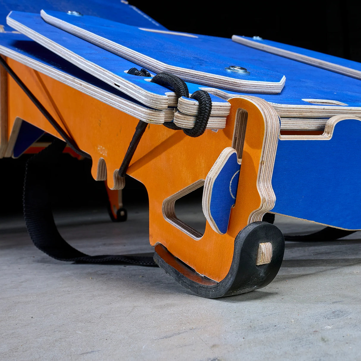 Portable Mtb Hopper Coach Ramp - Orange