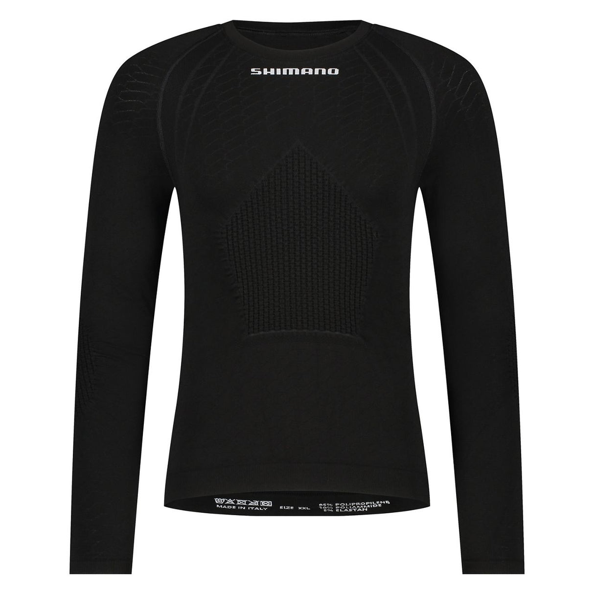 Maglia intima manica lunga Shimano Vertex Winter - Nero - D