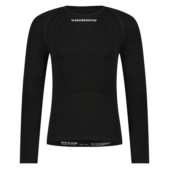 Maillot de corps manches longues Shimano Vertex Winter - Noir
