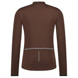 Maglia maniche lunghe Shimano Vertex - Marrone scuro - Q