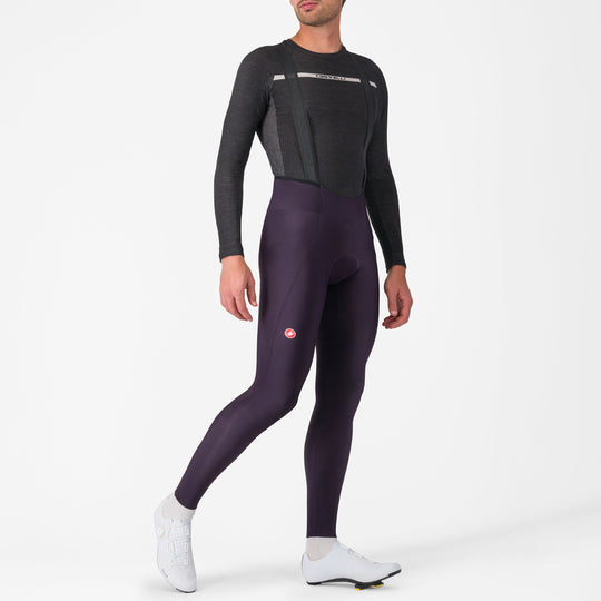 Castelli Espresso bib tights - Purple