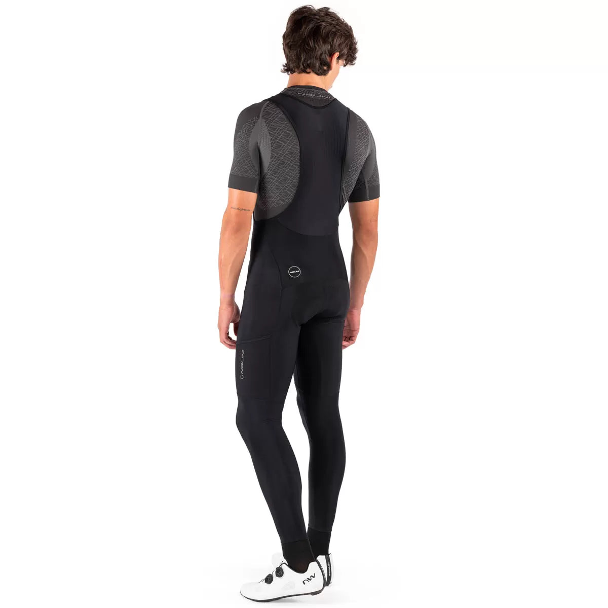 Culotte largo Nalini Pockets - Negro
