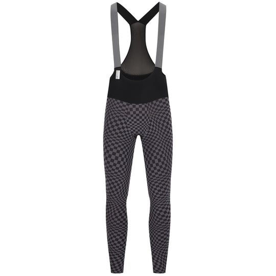 Q36.5 Dottore Hybrid bib tight - Grey dark