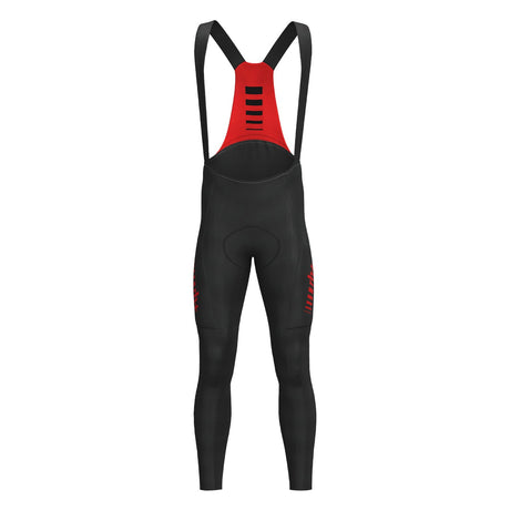 Rh+ Bris lange tragerhose - Schwarz rot