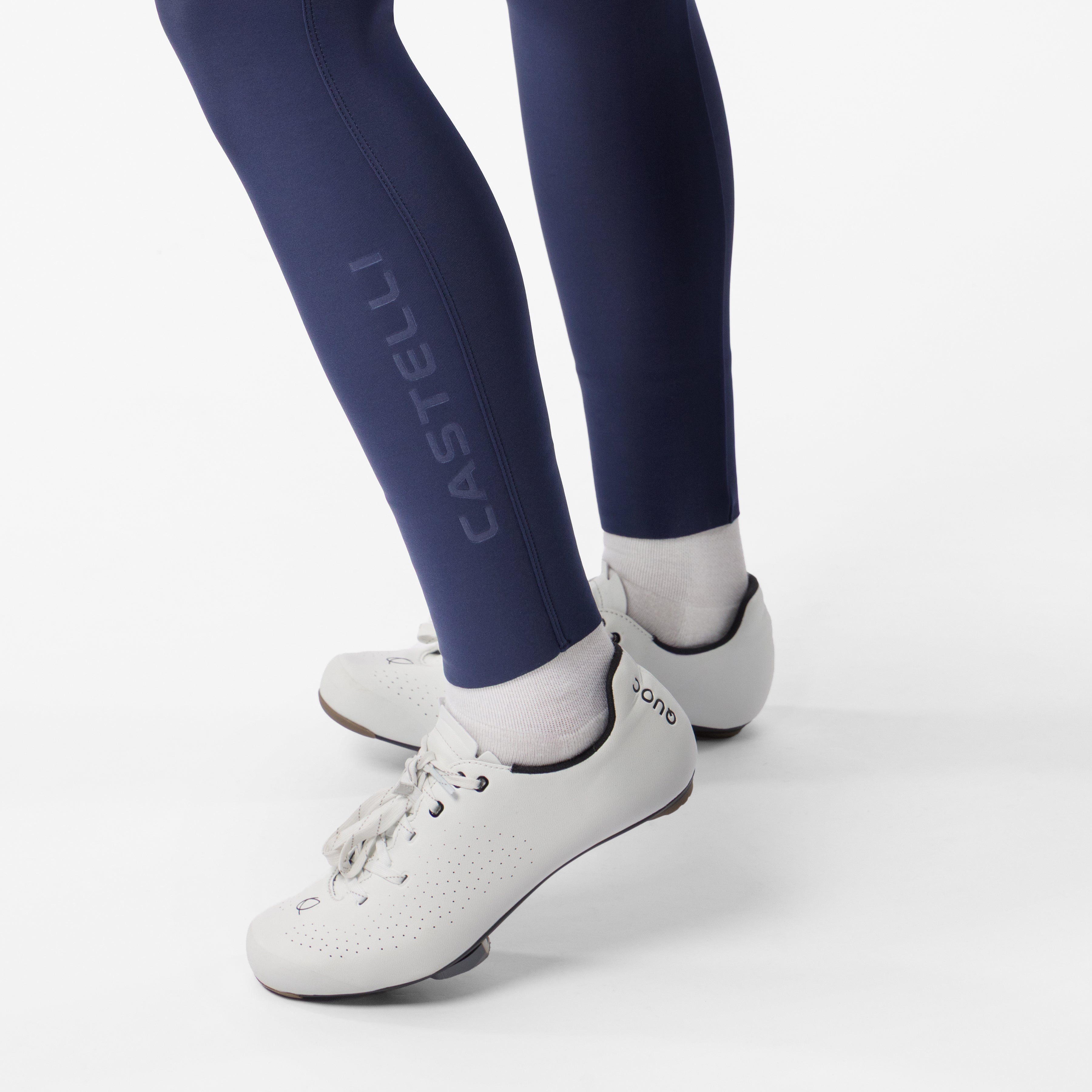 新品CASTELLI ESPRESSO SHOE カバー Mサイズ　ネイビー系 Castelli Espresso 2 Women's Bib Tights - Blue | All4cycling