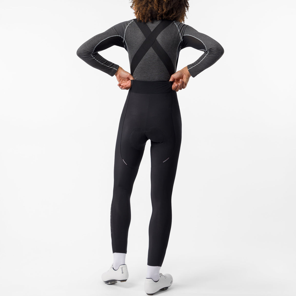 Castelli Espresso 2 DT frau lange tragerhose - Schwarz