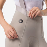 Castelli Espresso DT TRNSTN women bib tight - Beige