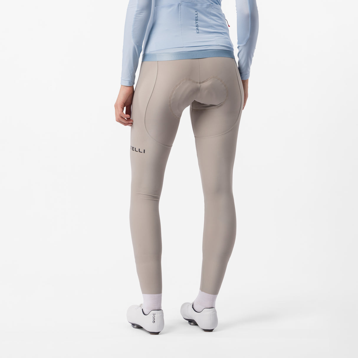 Castelli Espresso DT TRNSTN women bib tight - Beige