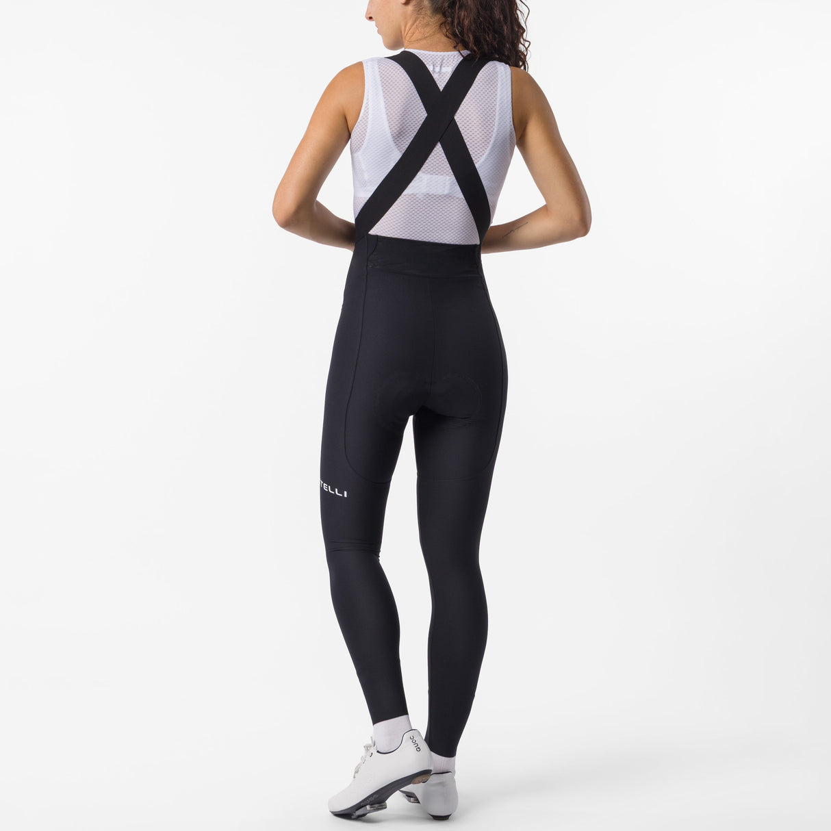 Castelli Espresso DT TRNSTN women bib tight - Black