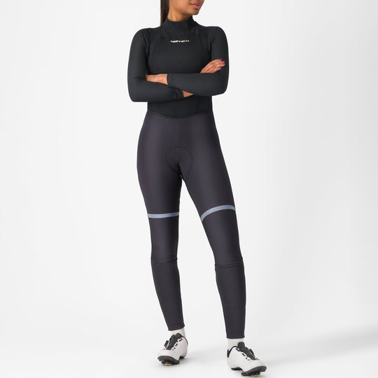 Cuissard long femme Castelli Polaire 2 - Noir