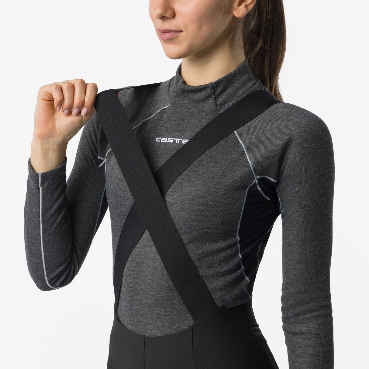 Cuissard long femme Castelli Sorpasso Pro DT - Noir
