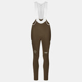 Bib tight Women's Pas Normal Studios PAS Mechanism Thermal - Dark Earth